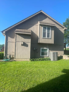 exterior of house in need of fresh paint