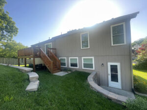 exterior of house in need of fresh paint